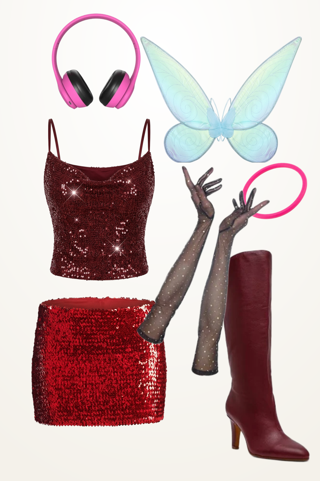 Musa Winks Cosplay

I'm obsessed with this fairy tale moment, the red sequin cro